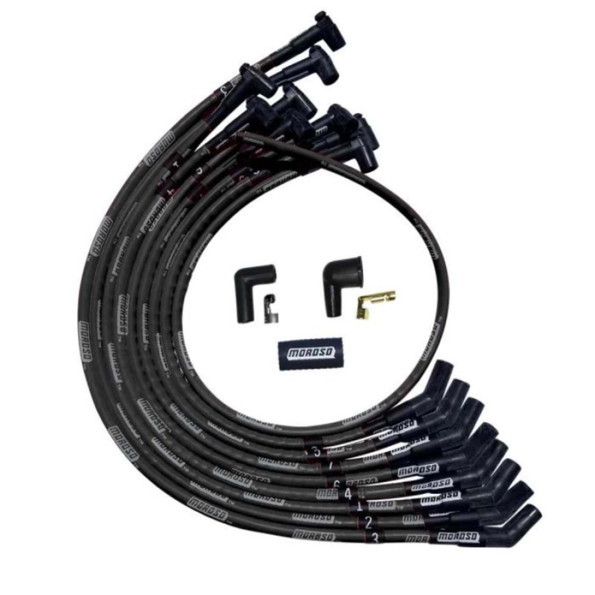 Picture of Moroso MOR Ignition-Wire Set Spark Plug Wire Sets - 51527