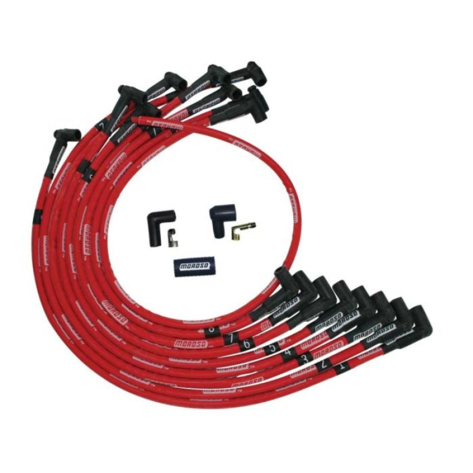 Picture of Moroso MOR Ignition-Wire Set Spark Plug Wire Sets - 52525