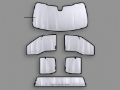 Picture of WeatherTech WT TechShade Window Shades - TS1414K1