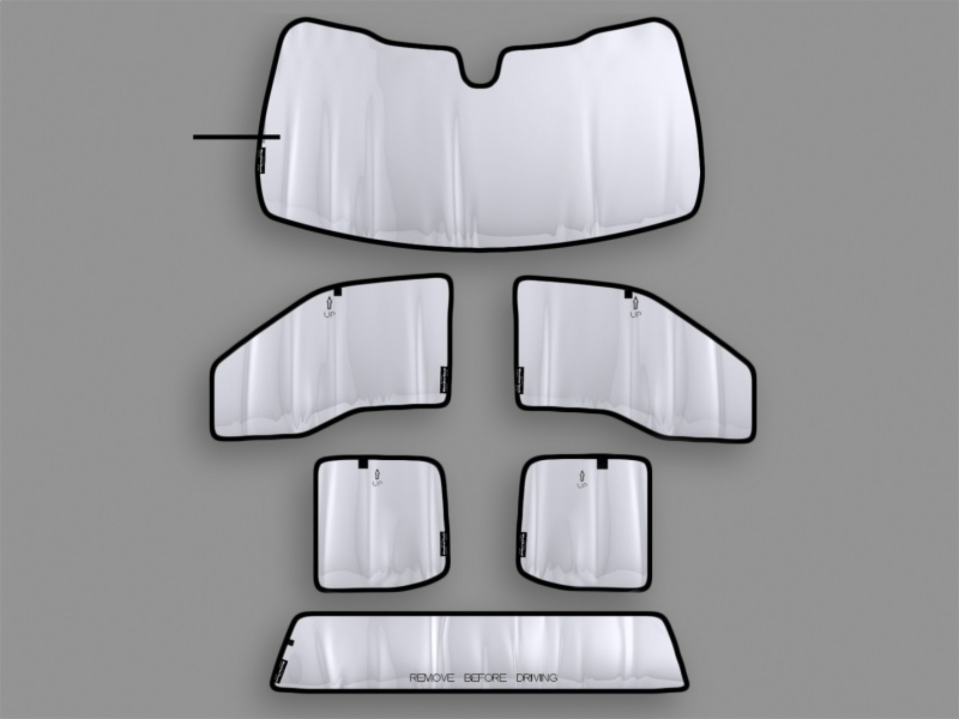 Picture of WeatherTech WT TechShade Window Shades - TS1414K1