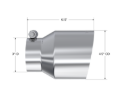 Picture of MBRP Univ Exhaust Tips SS - T5180