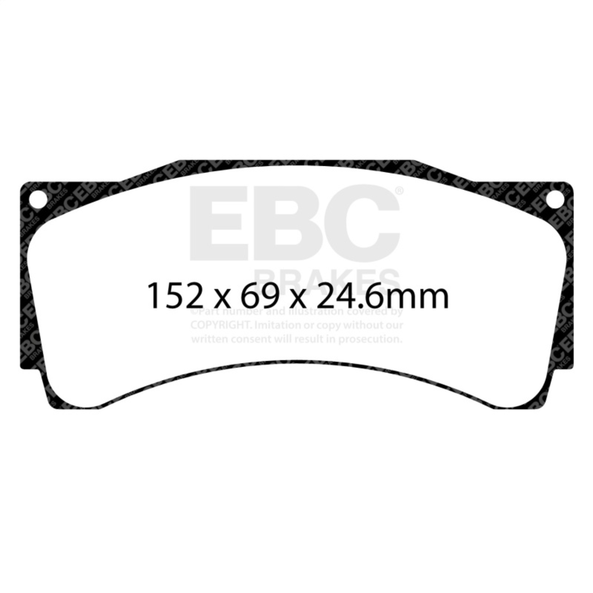 Picture of EBC SR-21 Brake Pad Sets - DP8080.24SR21