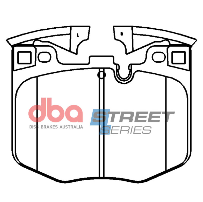 Picture of DBA Street Series Brake Pads - DB15107SS