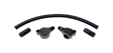 Picture of Torque Solution TQS Nylon Braided Rubber Hose - TS-FRD-680