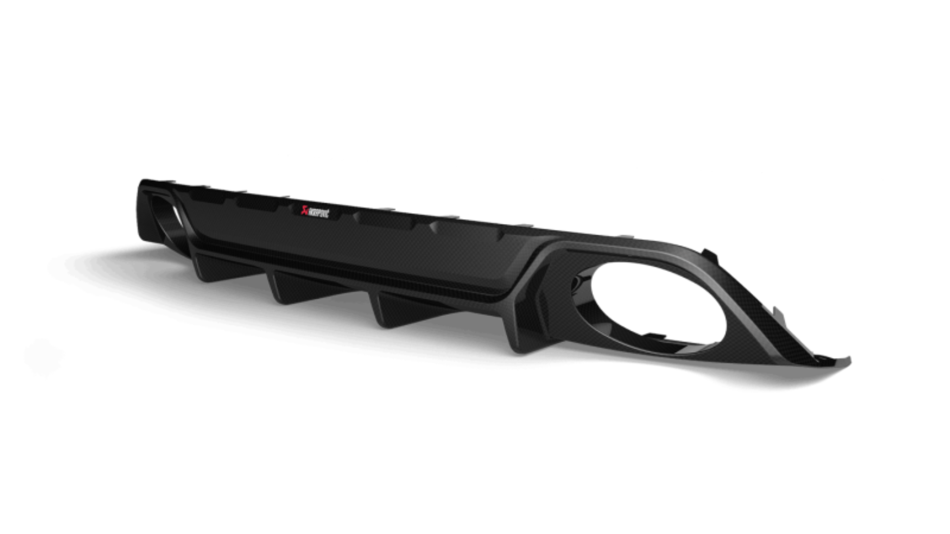 Picture of Akrapovic AKR Rear Carbon Fiber Diffuser - DI-AU/CA/2/G