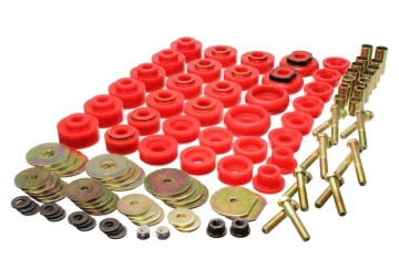 Picture of Energy Suspension ES Body Mounts-Red Bushing Kits - 3.4173R