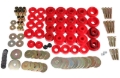 Picture of Energy Suspension ES Body Mounts-Red Bushing Kits - 3.4173R