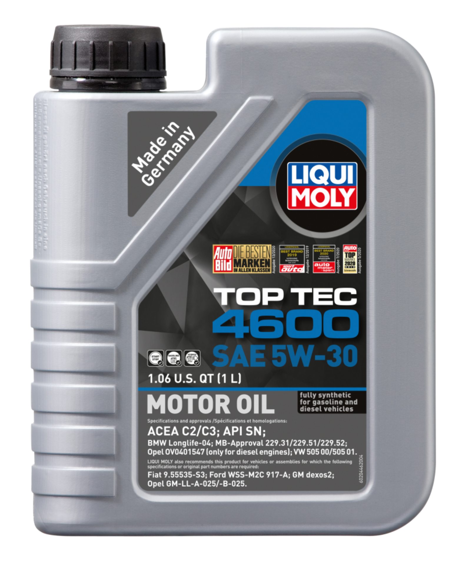 Picture of LIQUI MOLY LQM Motor Oil-Top Tec 4600 - 20446
