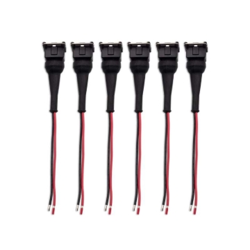 Picture of BLOX Racing BX Injector Harnesses Fuel Injector Connectors - BXFU-00602-EV1-6
