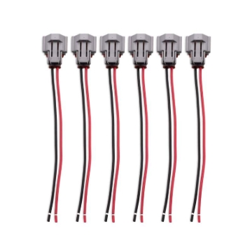 Picture of BLOX Racing BX Injector Harnesses Fuel Injector Connectors - BXFU-00604-DE-6