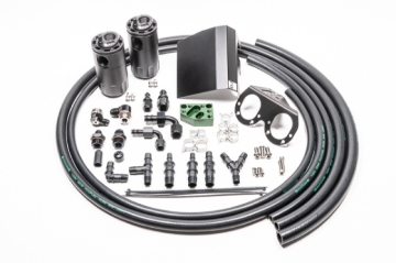 Picture of Radium Engineering RAD Catch Can Kits Oil Catch Cans - 20-0608-FL