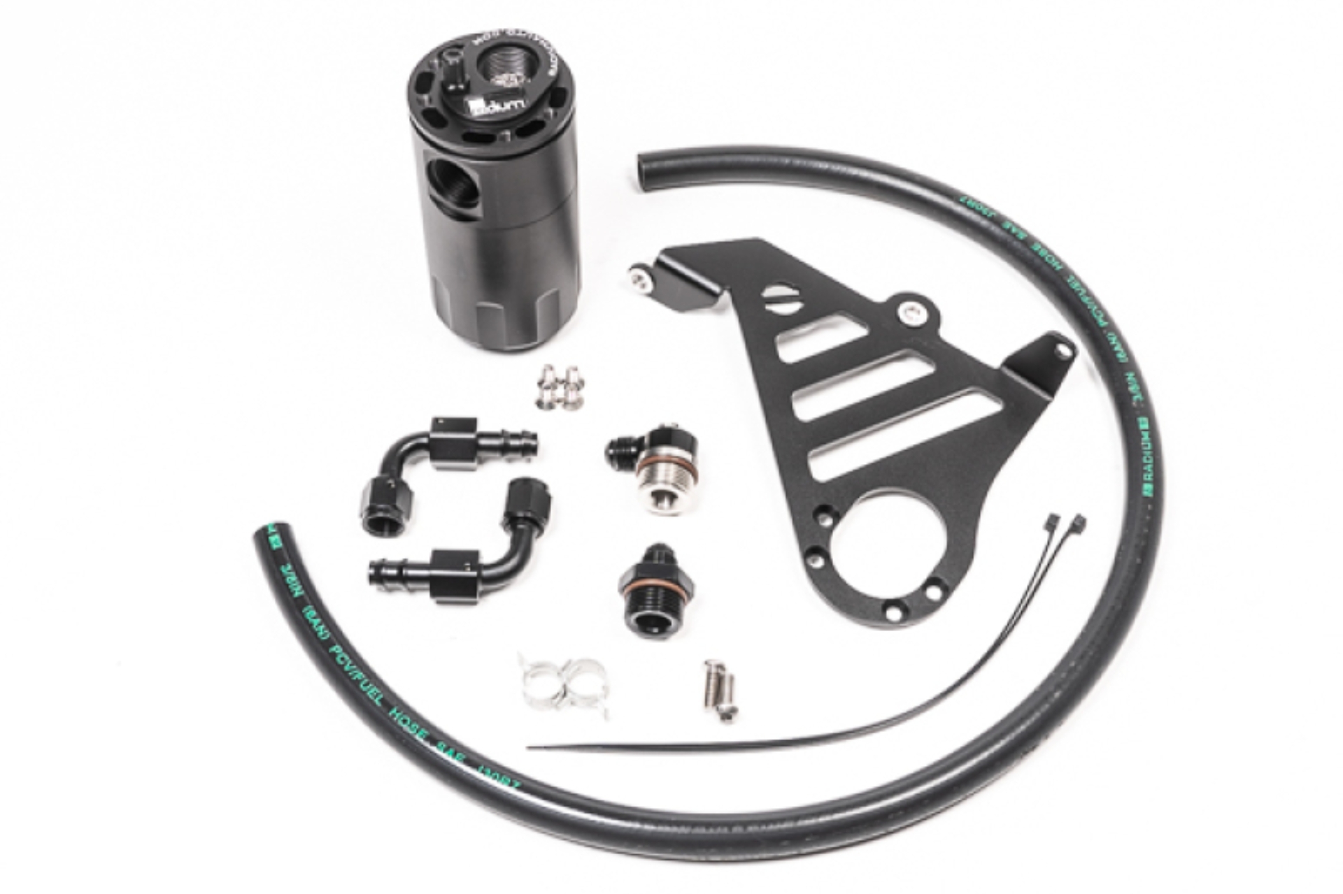 Picture of Radium Engineering RAD Catch Can Kits Oil Catch Cans - 20-0315-FL
