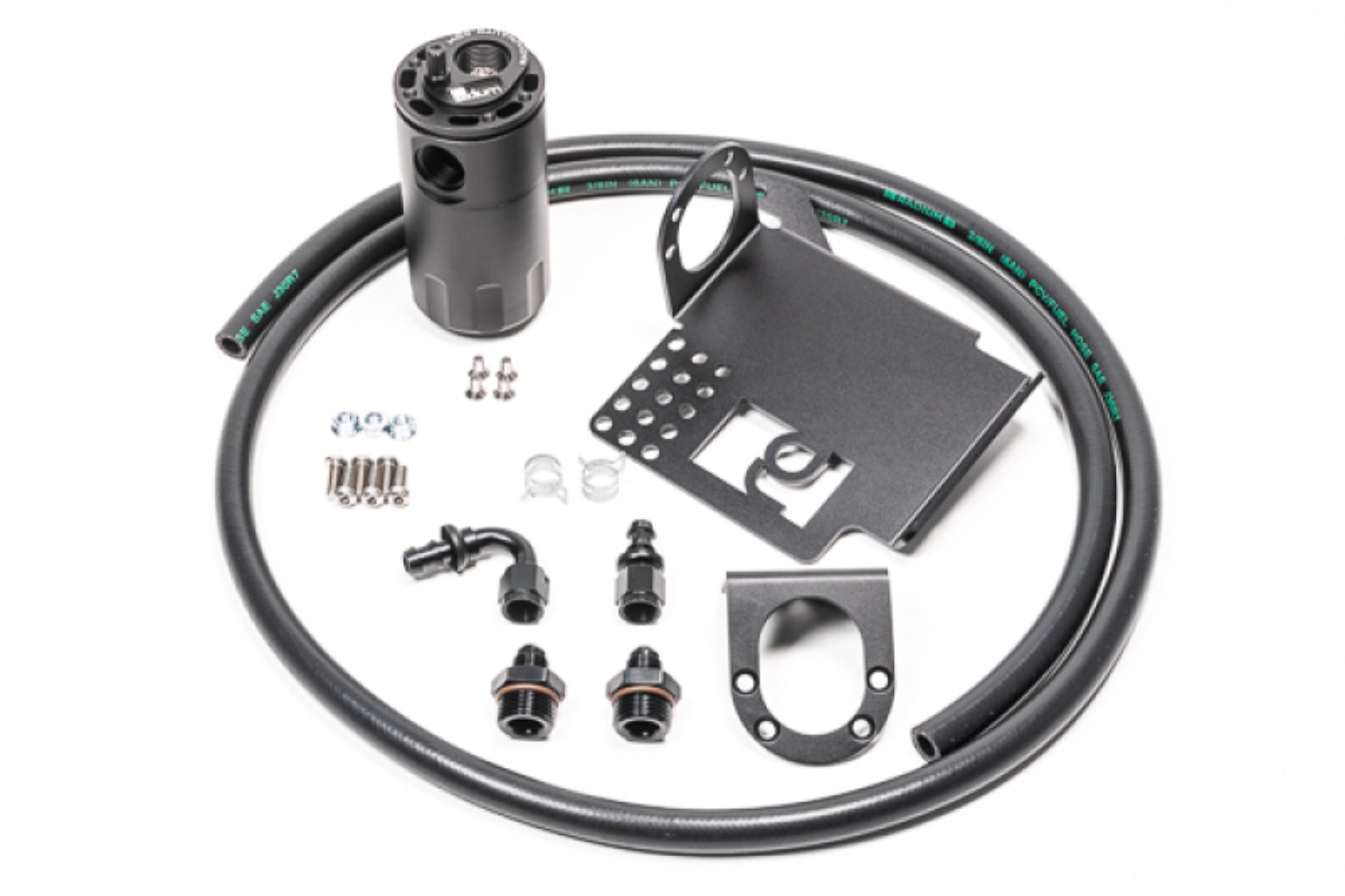 Picture of Radium Engineering RAD Catch Can Kits Oil Catch Cans - 20-0098-FL