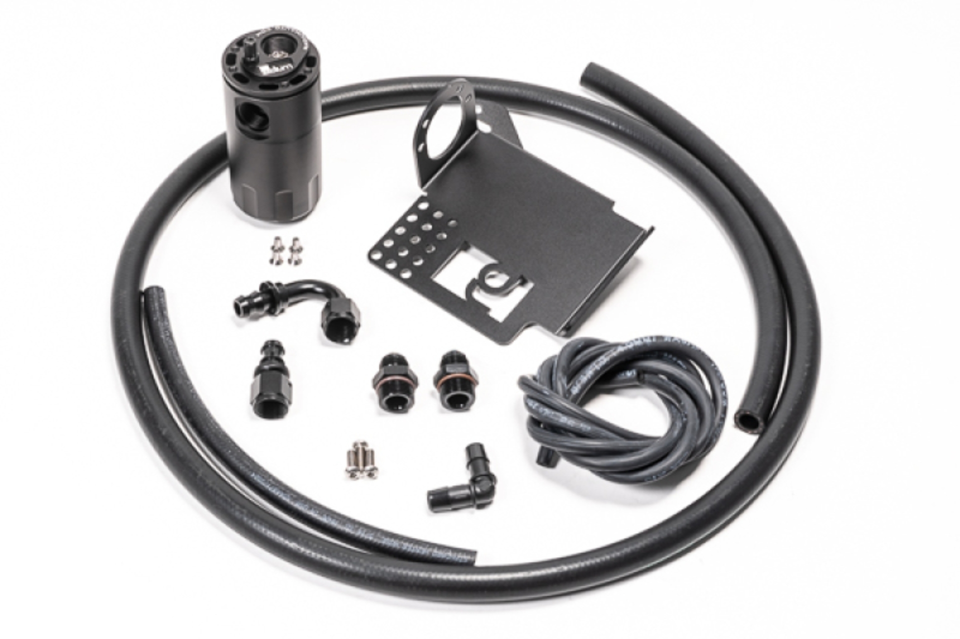 Picture of Radium Engineering RAD Catch Can Kits Oil Catch Cans - 20-0097-FL