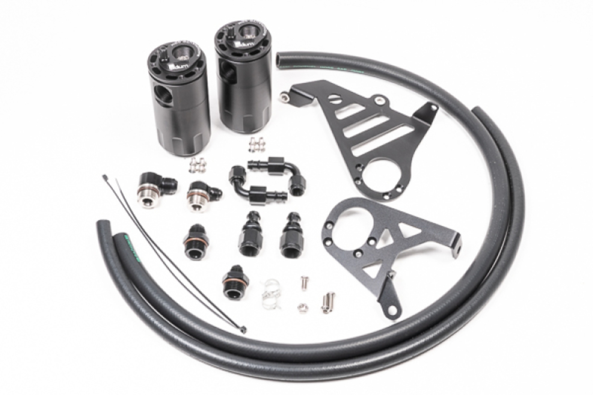 Picture of Radium Engineering RAD Catch Can Kits Oil Catch Cans - 20-0328-FL
