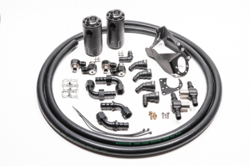 Picture of Radium Engineering RAD Catch Can Kits Oil Catch Cans - 20-0590-FL