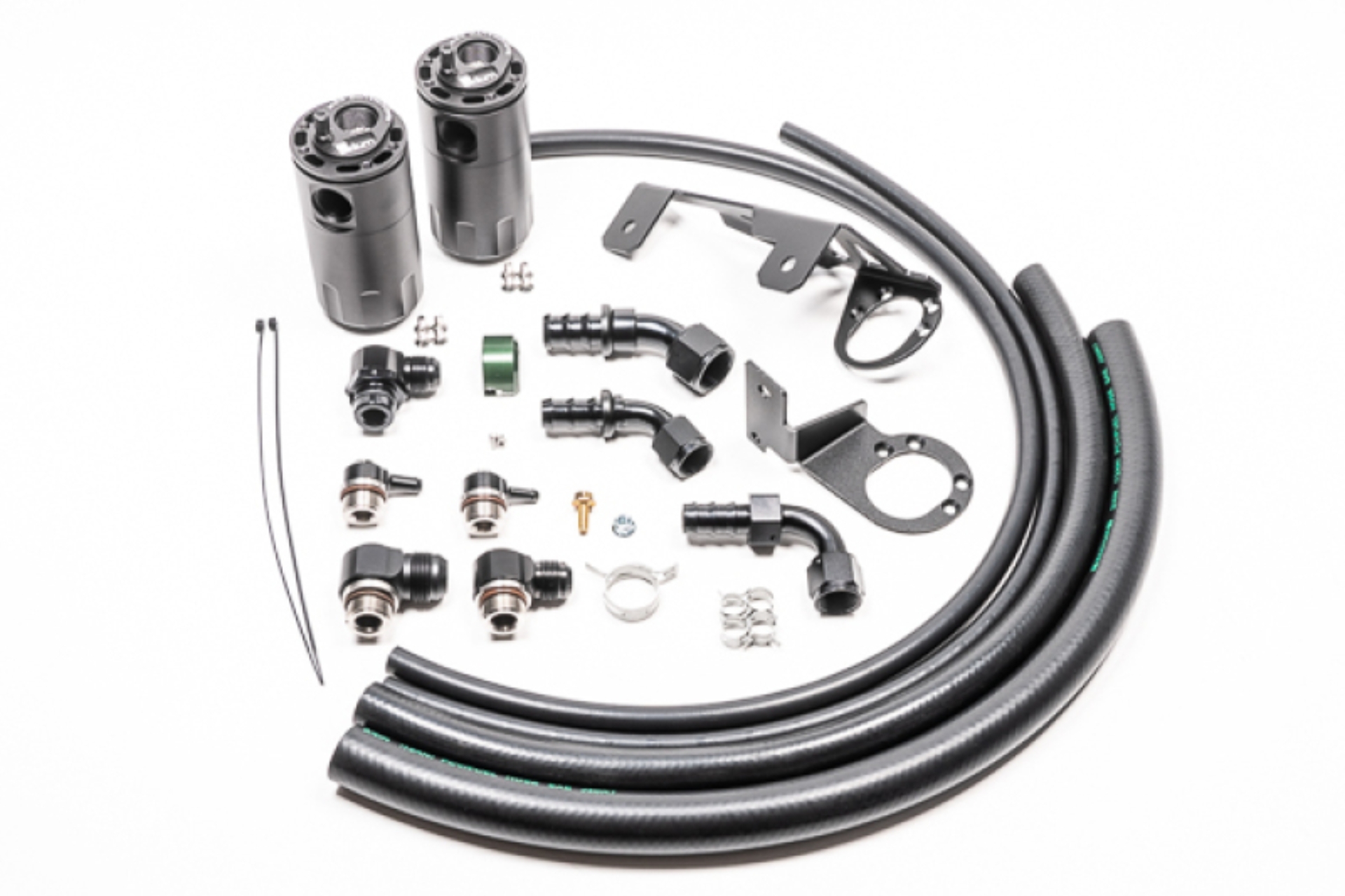 Picture of Radium Engineering RAD Catch Can Kits Oil Catch Cans - 20-0751-FL