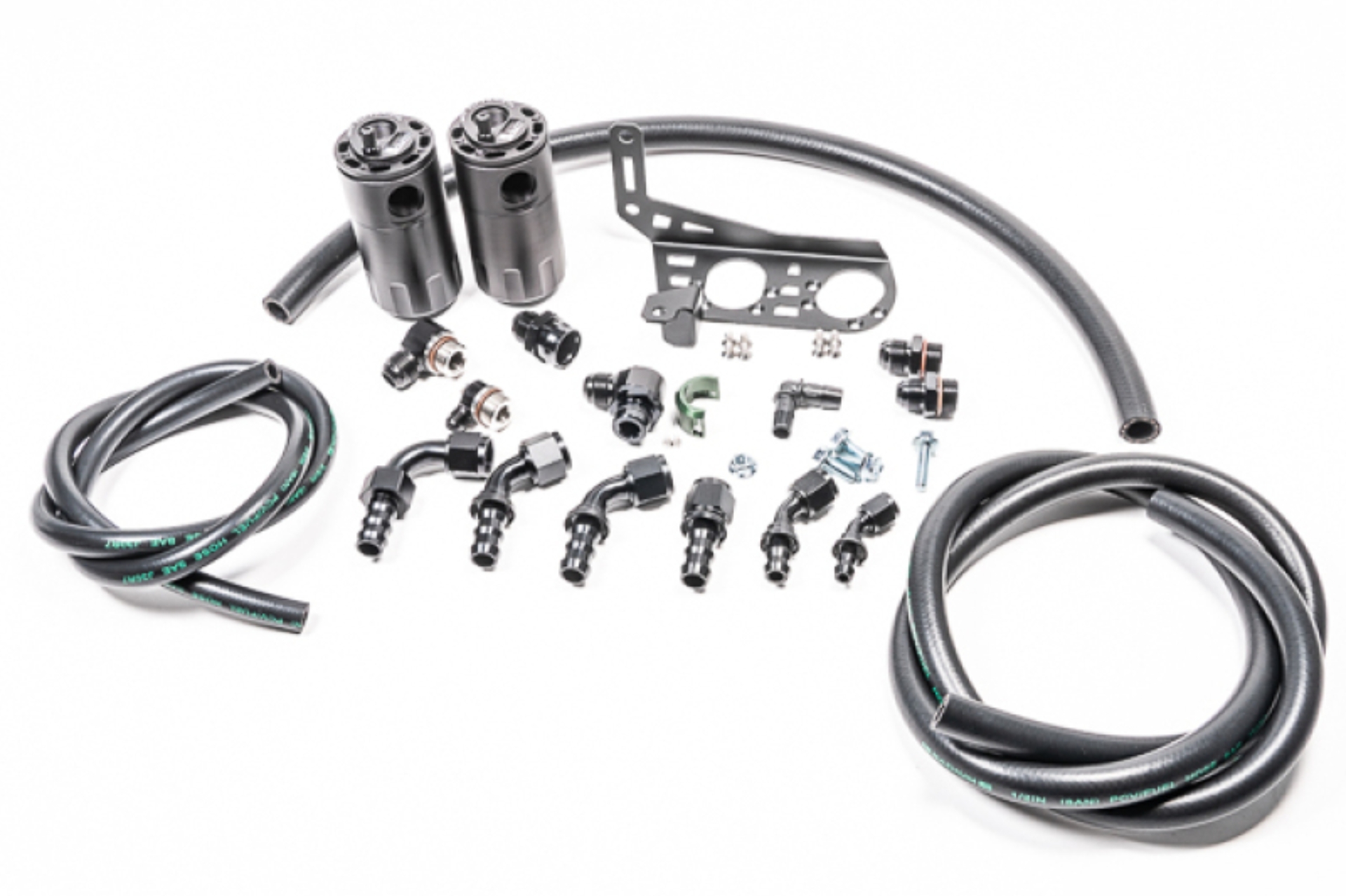 Picture of Radium Engineering RAD Catch Can Kits Oil Catch Cans - 20-0859-FL