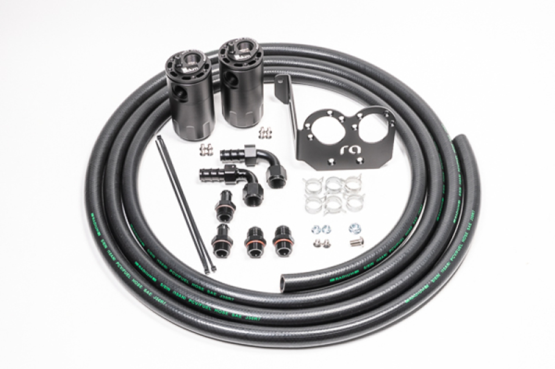Picture of Radium Engineering RAD Catch Can Kits Oil Catch Cans - 20-0329-FL