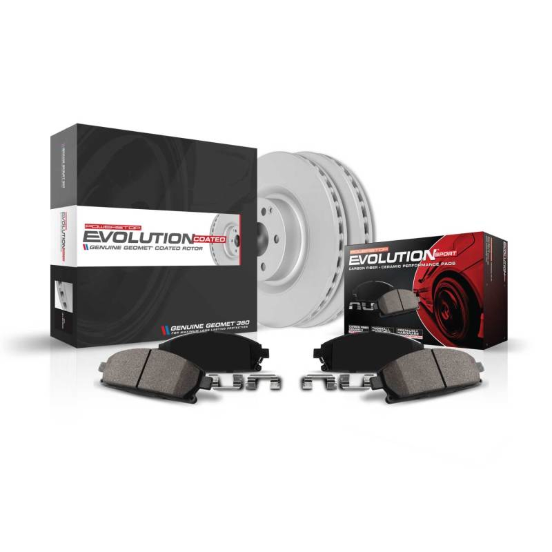 Picture of PowerStop PSB Z23 Evolution Coated Kit Brake Kits - CRK8842