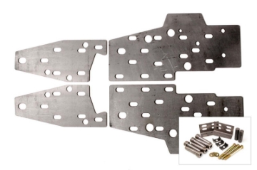 Picture of JKS Manufacturing JKS Reinforcement Plates Front Steering Stabilizer - JKSOGS962