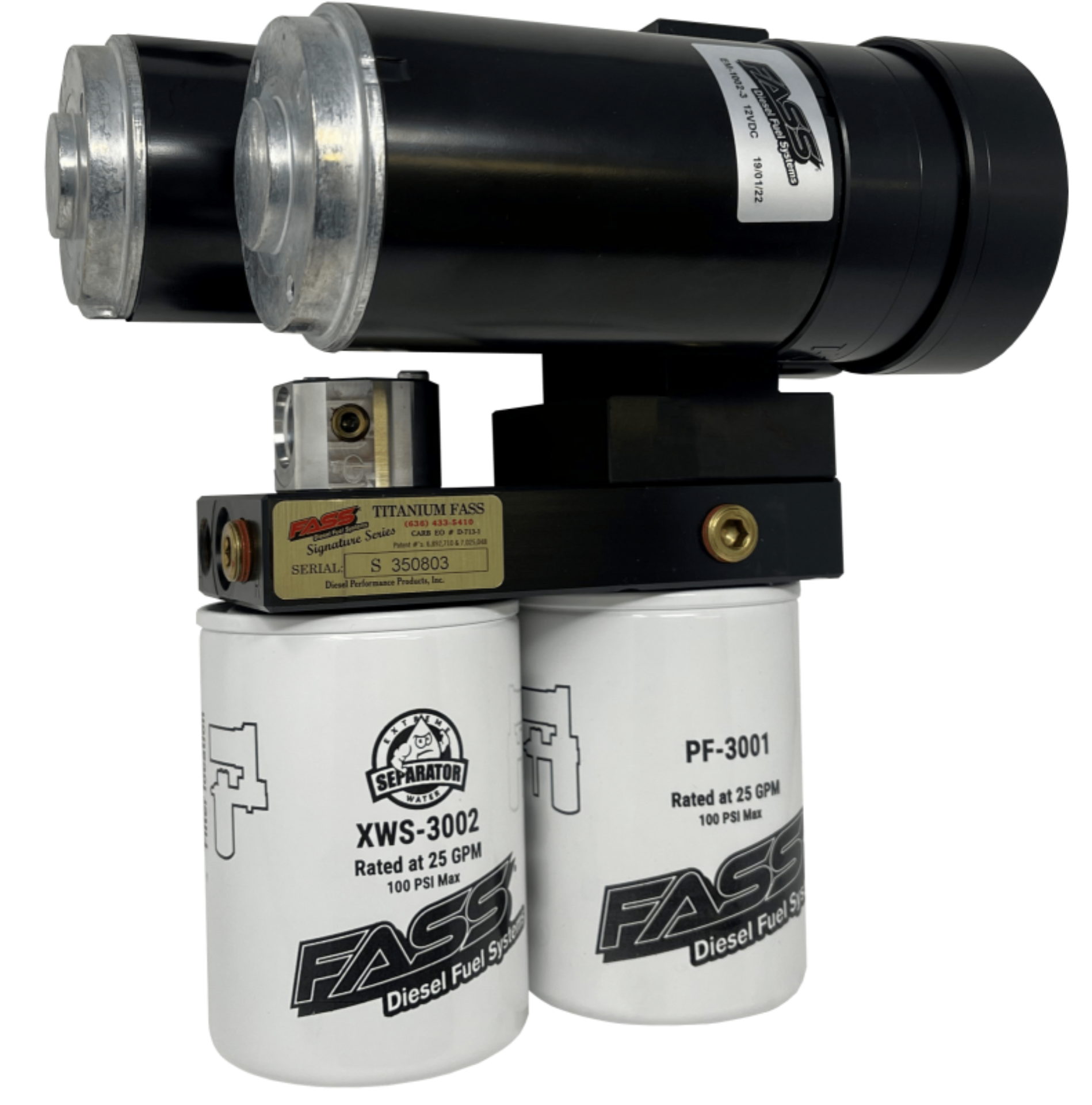 Picture of FASS Fuel Systems FASS Competition Series Fuel Air Separators - COMP360G