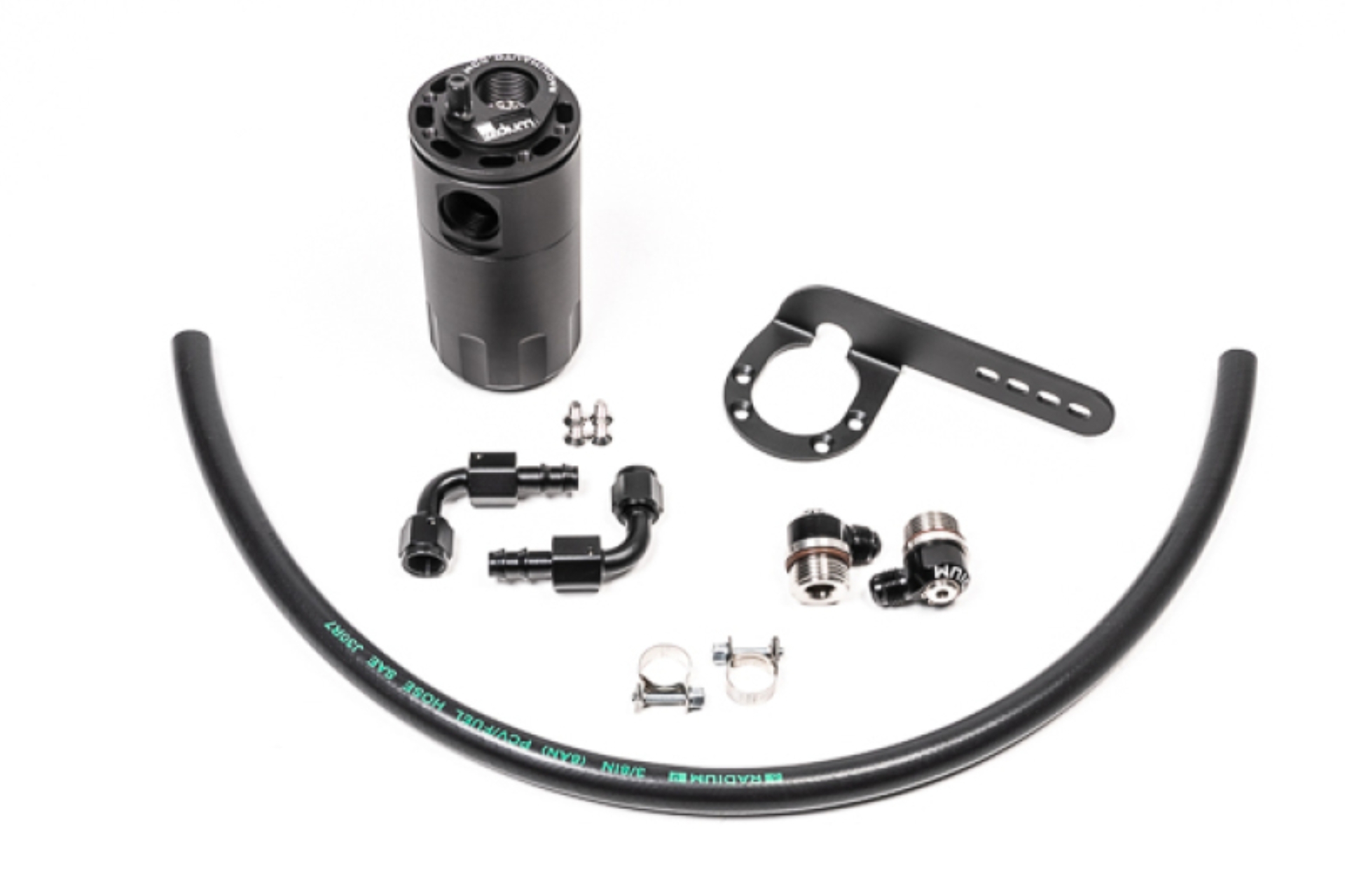Picture of Radium Engineering RAD Catch Can Kits Oil Catch Cans - 20-0424-FL