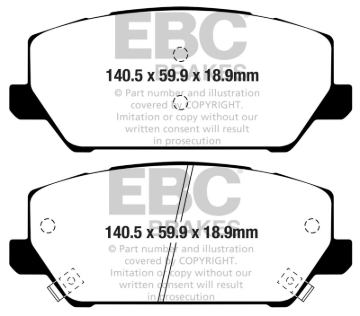Picture of EBC RP-1 Brake Pad Sets - DP82343RP1