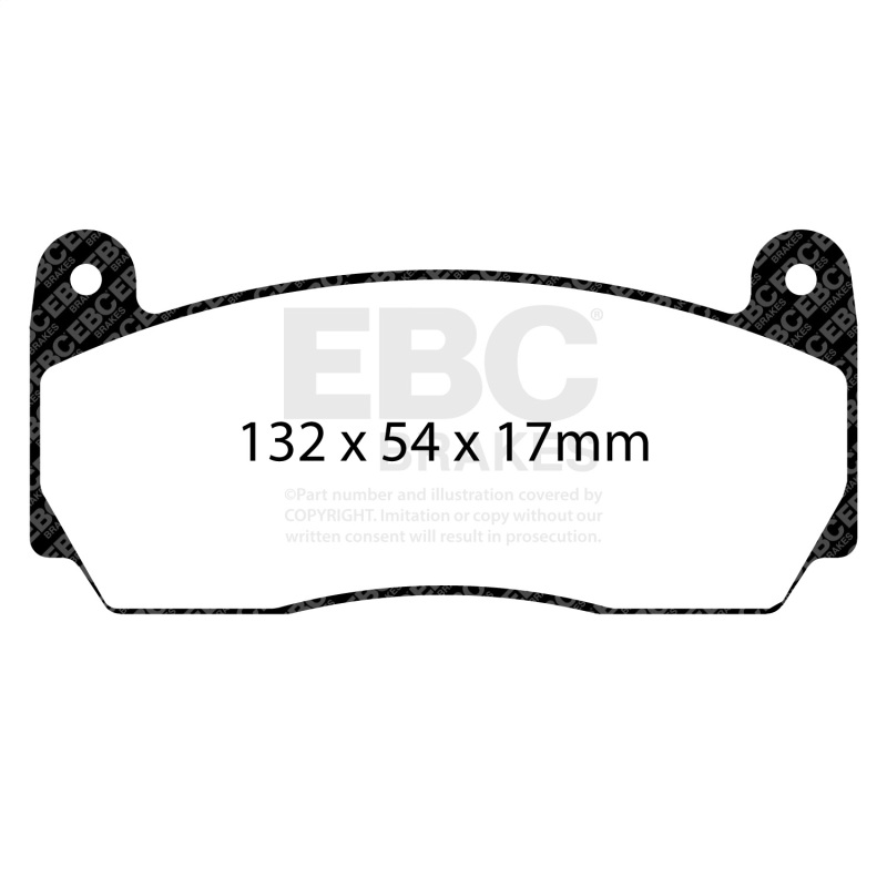 Picture of EBC Yellowstuff Brake Pad Sets - DP4002/2SS