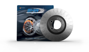 Picture of SHW Performance SHW Smooth Monobloc Rotors Brake Rotors - AFX38014