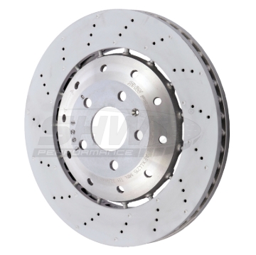 Picture of SHW Performance SHW Drilled-Dimpled LW Rotors Brake Rotors - AFX44215