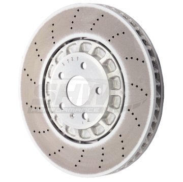 Picture of SHW Performance SHW Drilled Lightweight Rotors Brake Rotors - AFX44325
