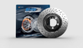 Picture of SHW Performance SHW Drilled Lightweight Rotors Brake Rotors - BFR42842