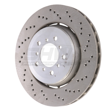 Picture of SHW Performance SHW Drilled Lightweight Rotors Brake Rotors - BFR44461
