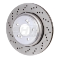 Picture of SHW Performance SHW Drilled Lightweight Rotors Brake Rotors - BRL42833