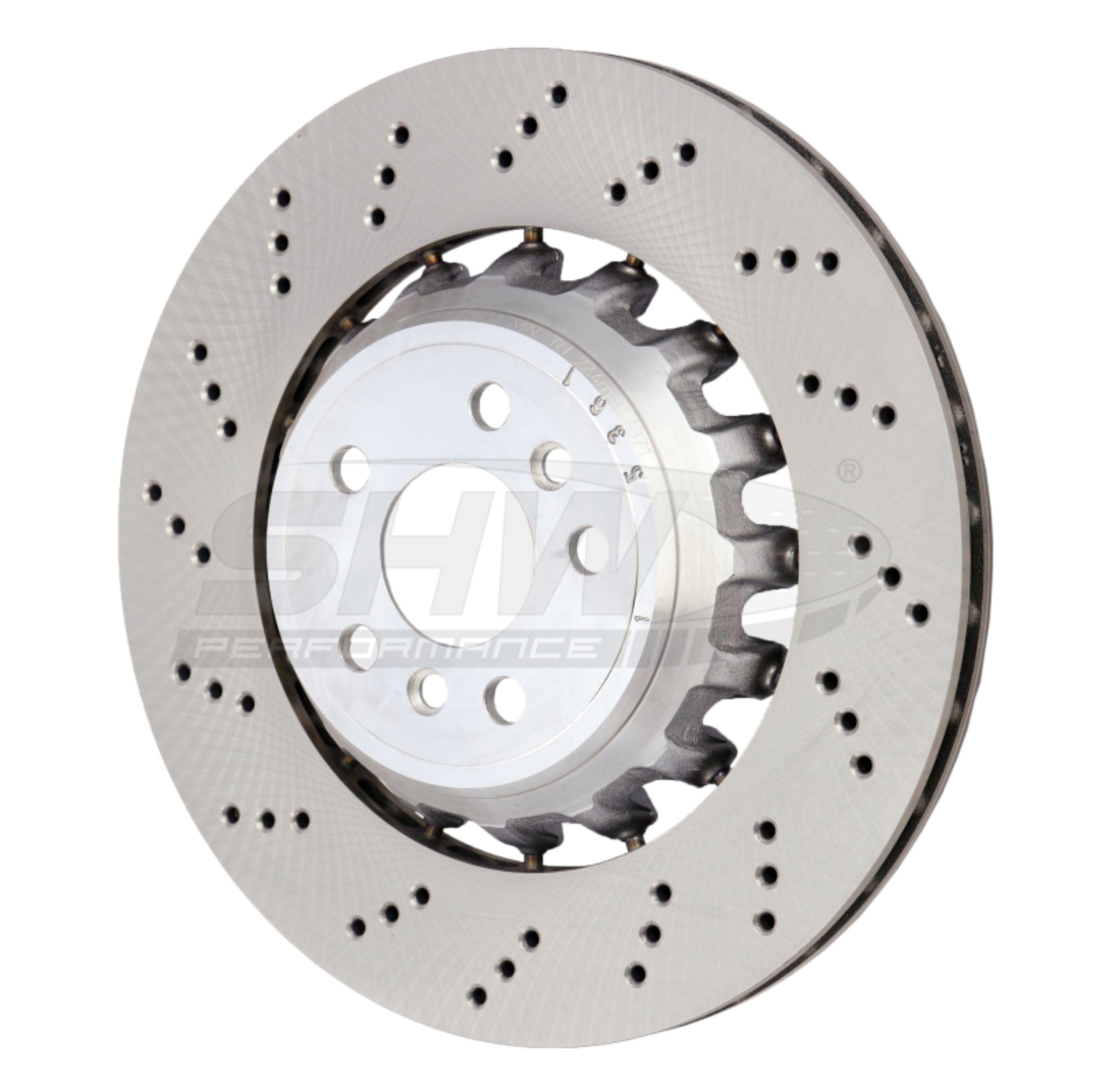 Picture of SHW Performance SHW Drilled Lightweight Rotors Left Brake Rotors - BRL43503