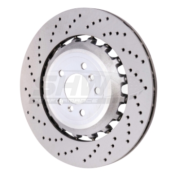 Picture of SHW Performance SHW Drilled Lightweight Rotors Brake Rotors - BRL48171