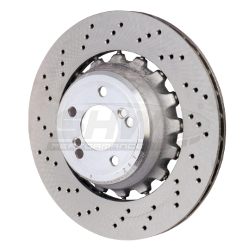 Picture of SHW Performance SHW Drilled Lightweight Rotors Brake Rotors - BRL48503