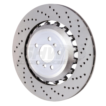 Picture of SHW Performance SHW Drilled Lightweight Rotors Brake Rotors - BRR48181