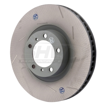 Picture of SHW Performance SHW Slotted Monobloc Rotors Brake Rotors - PFR39722