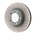 Picture of SHW Performance SHW Drilled-Dimpled MB Rotors Brake Rotors - PFR39972