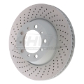 Picture of SHW Performance SHW Drilled Monobloc Rotors Brake Rotors - PRL31524
