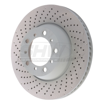 Picture of SHW Performance SHW Drilled Monobloc Rotors Brake Rotors - PRL31524