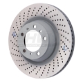 Picture of SHW Performance SHW Drilled-Dimpled MB Rotors Brake Rotors - PRL39977
