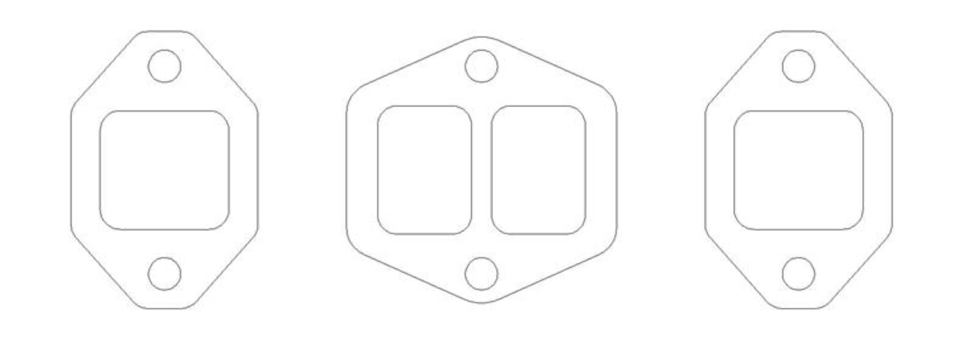 Picture of Cometic Gasket CG Exhaust Gaskets - C5131-059