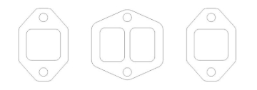 Picture of Cometic Gasket CG Exhaust Gaskets - C5131-059