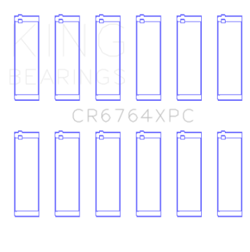 Picture of King Engine Bearings KING Performance Rod Bearings - CR6764XPC0.25