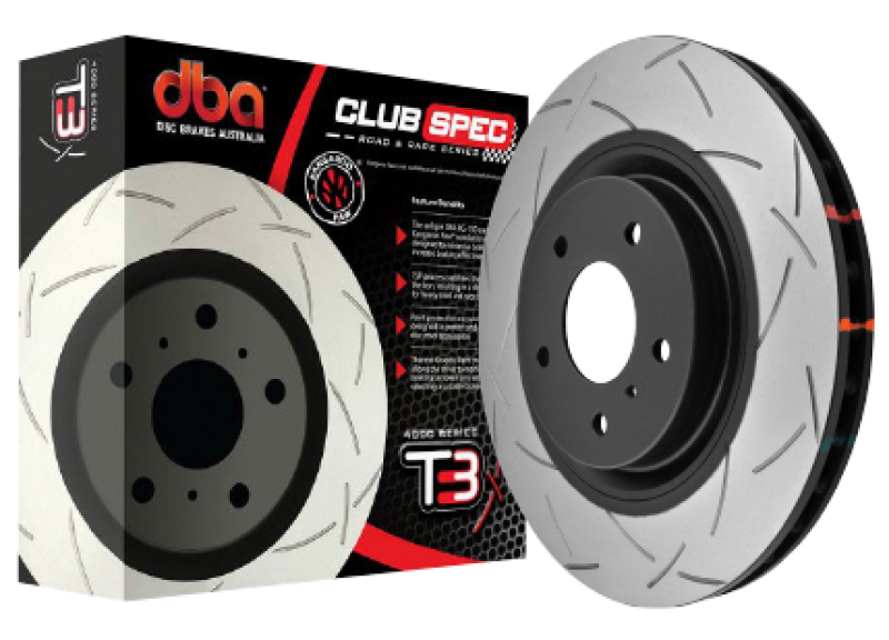 Picture of DBA 4000 Series Slotted Rotors Brake Rotors - DBA43928S
