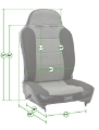 Picture of PRP Seats PRP Enduro High Back Seat Driver - A13011044-72