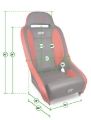 Picture of PRP Seats PRP Comp Elite Seat - A8301-72